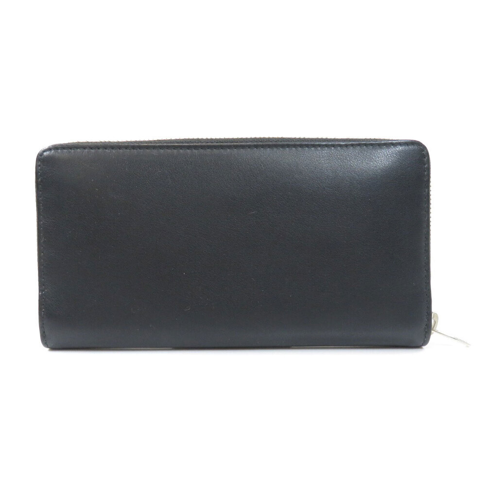 Balenciaga logo Wallet leather long calfskin motif